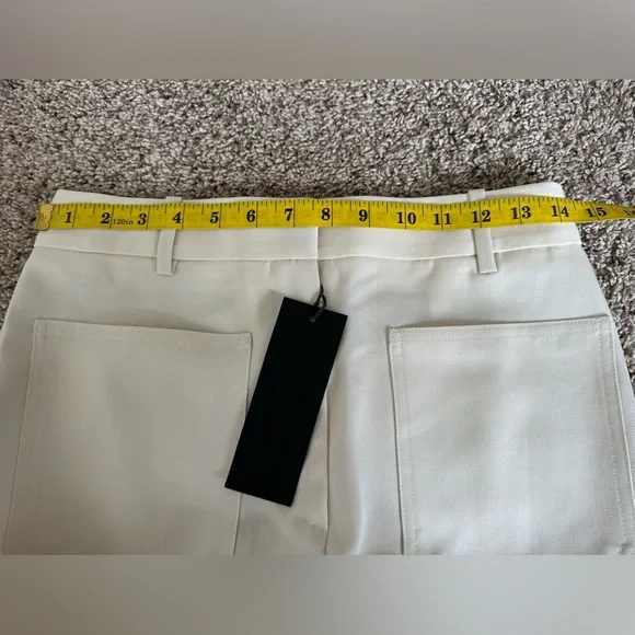 NWT Nili Lorain Christophe 100% Wool Pants in Stone Size 4 - Picture 7 of 8